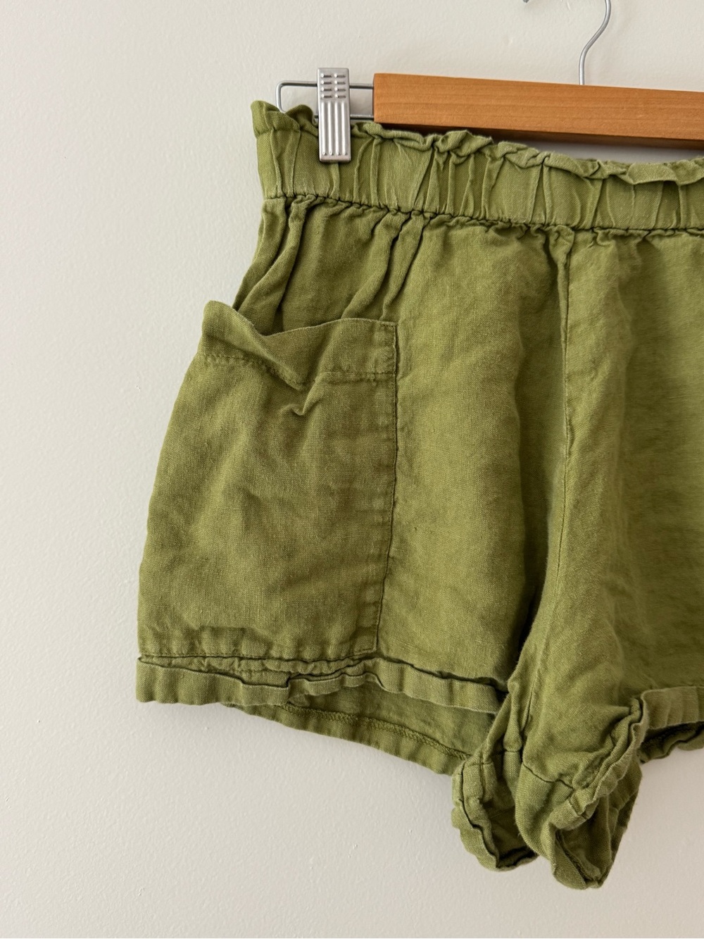 CASA RAKI Emilia Shorts 100% Linen M - Picture 3 of 8